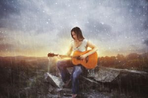 无孟子《爱人错过吉他谱》C调拍弦原版