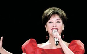 心中的玫瑰简谱-李谷一-F调歌曲简谱