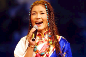 索朗旺姆《北京的金山上吉他谱》G调原版