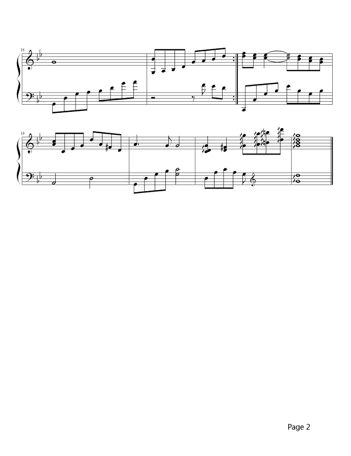 思乡曲钢琴谱-理查德·克莱德曼-钢琴入门独奏谱 思乡曲钢琴谱-理查德·克莱德曼-钢琴入门独奏谱