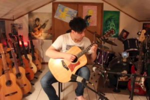 万拒吉他谱-就是南方凯-万拒C调扫弦伴奏弹唱谱