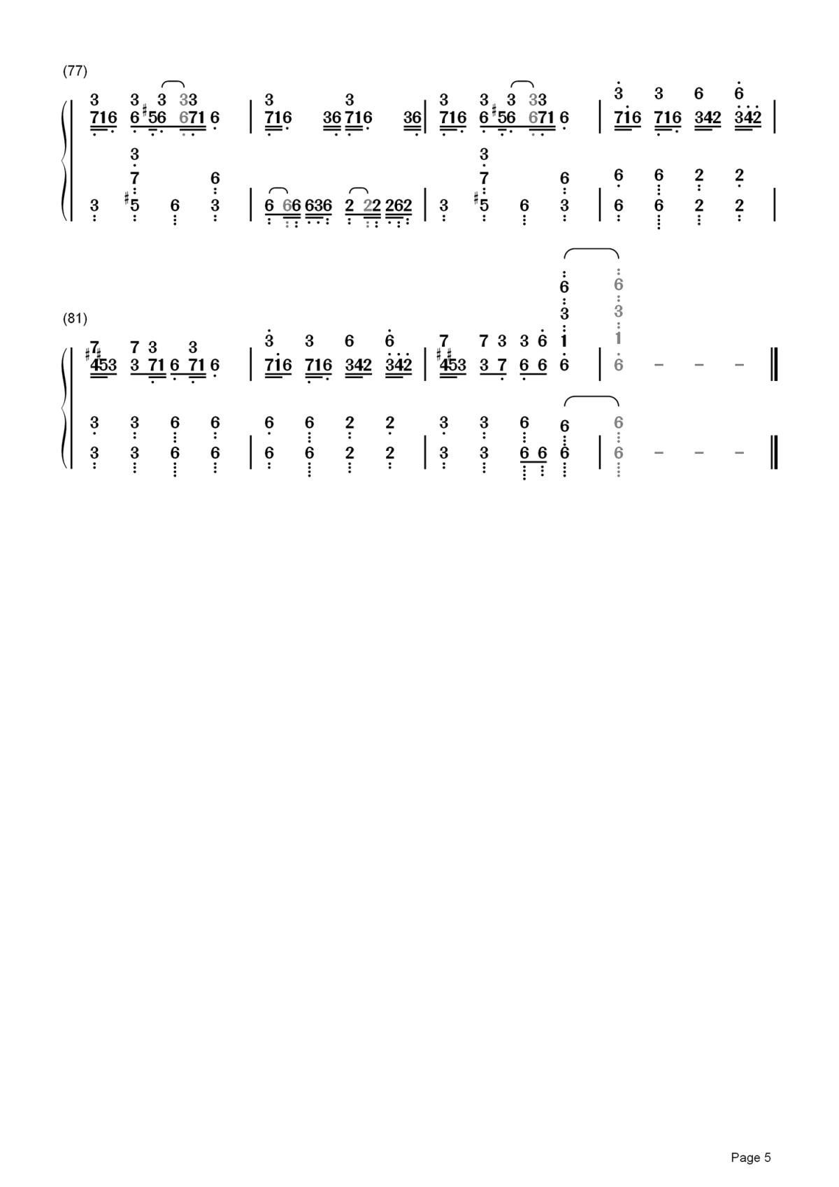 克罗地亚狂想曲简谱-马克西姆-E调歌曲简谱 克罗地亚狂想曲简谱-马克西姆-E调歌曲简谱