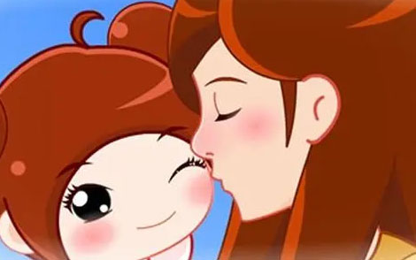 妈妈的吻简谱(歌词)-儿歌-E调歌曲简谱 妈妈的吻简谱(歌词)-儿歌-E调歌曲简谱