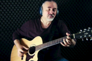 想某人吉他谱-王优秀《想某人》C调图片谱-原版六线谱