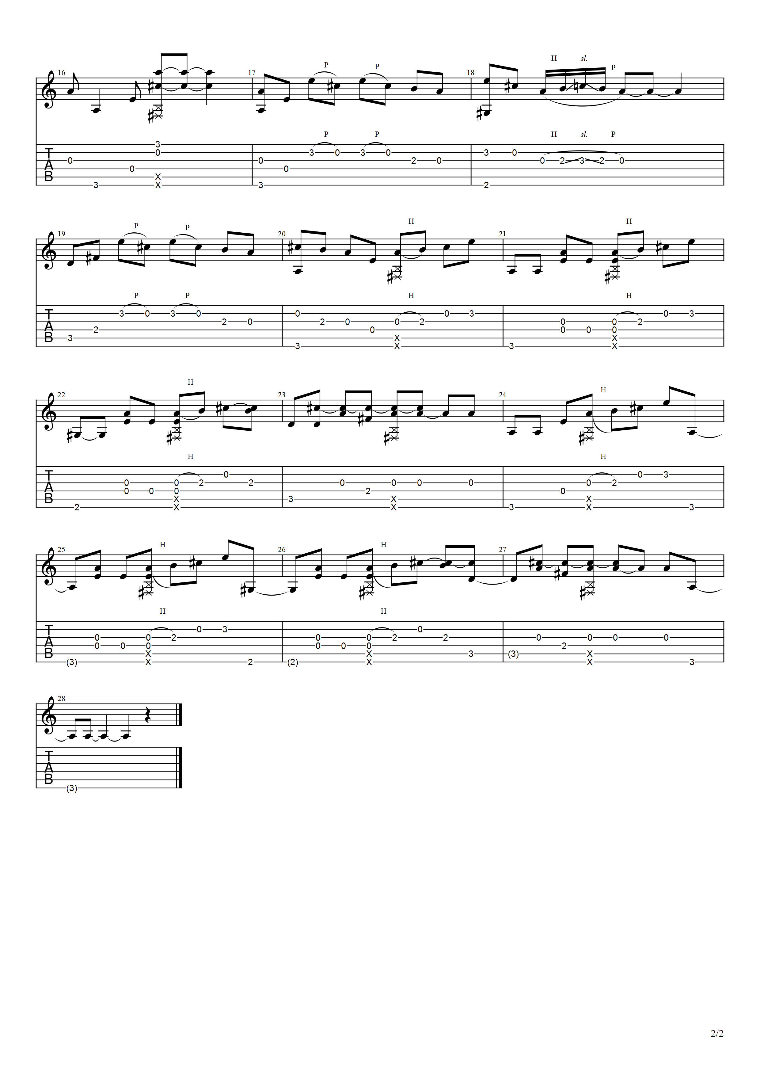 Colbie Caillat《Bubbly吉他谱》指弹版 Colbie Caillat《Bubbly吉他谱》指弹版
