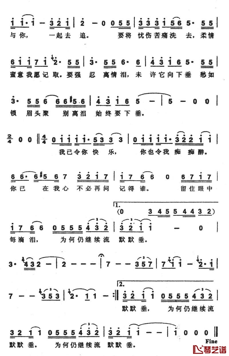 风继续吹简谱-张国荣-C调歌曲简谱 风继续吹简谱-张国荣-C调歌曲简谱