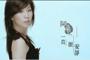 阿桑《一直很安静吉他谱》C调简单原版