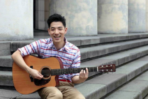 吴大文《安静的稻草人吉他谱》C调原版