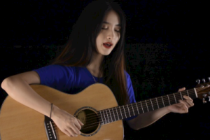 海伦《桥边姑娘吉他谱》C调超原版