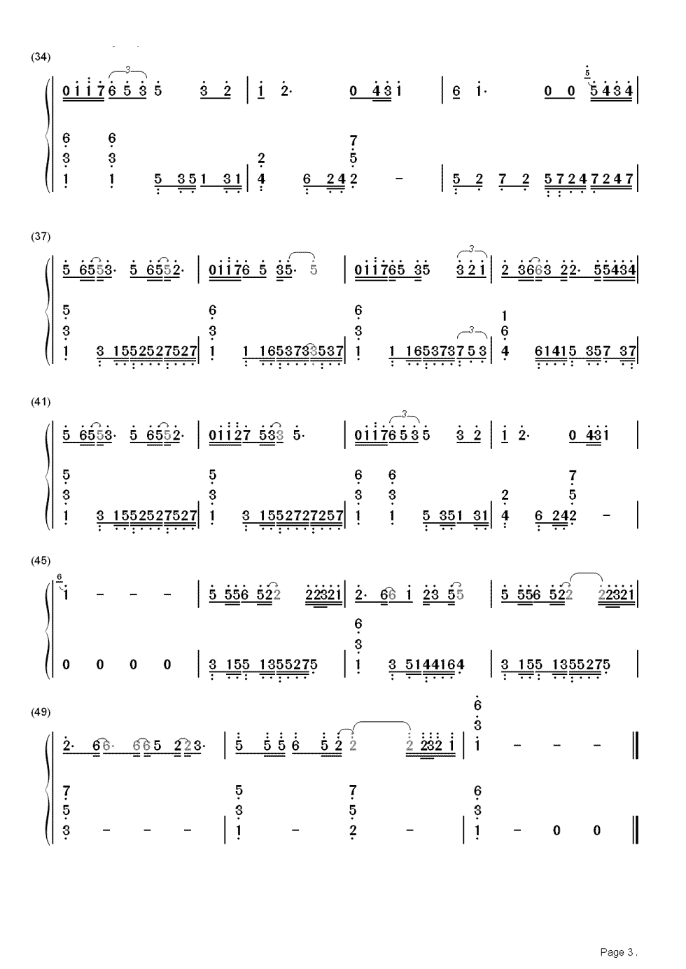 开始懂了简谱(歌词)-孙燕姿-C调歌曲简谱 开始懂了简谱(歌词)-孙燕姿-C调歌曲简谱