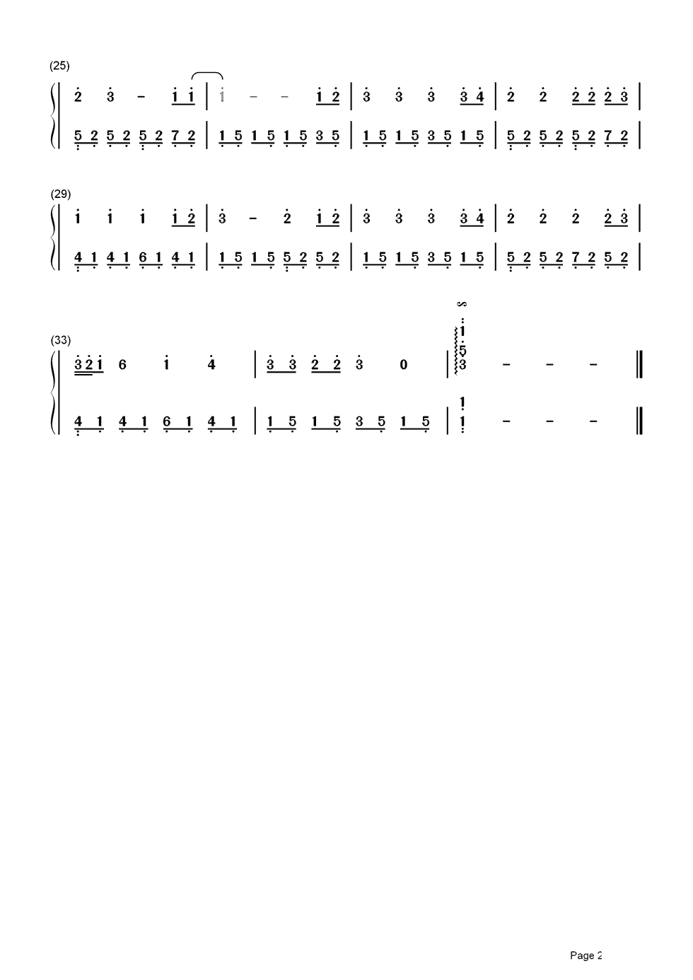 Big Big World简谱-英文歌曲-C调旋律简谱 Big Big World简谱-英文歌曲-C调旋律简谱