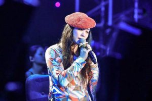 许美静《城里的月光吉他谱》C调原版弹唱谱