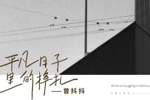 曾抖抖《平凡日子里的挣扎吉他谱》C调原版弹唱谱