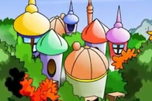 魔法城堡吉他谱C调-原来是萝卜丫-原版弹唱六线谱