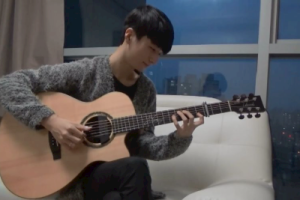 阿虾《再见了吉他谱》G调原版六线谱