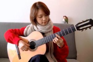 汝南吉他谱-乔佳旭《汝南》C调高清图片谱-原版六线谱