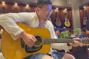 巾卫《我爱的姑娘吉他谱》G调高清原版六线谱