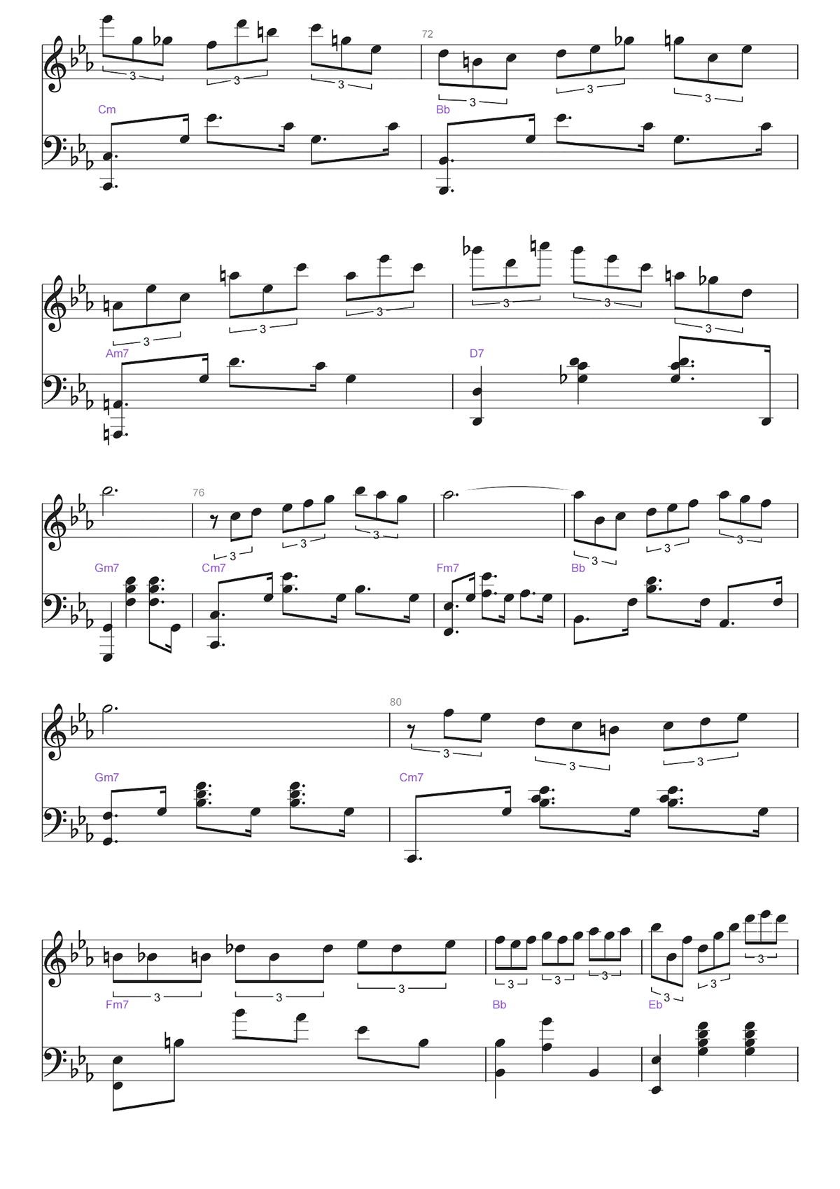MAGIC WALTZ钢琴谱-海上钢琴师插曲-高清独奏五线谱 MAGIC WALTZ钢琴谱-海上钢琴师插曲-高清独奏五线谱
