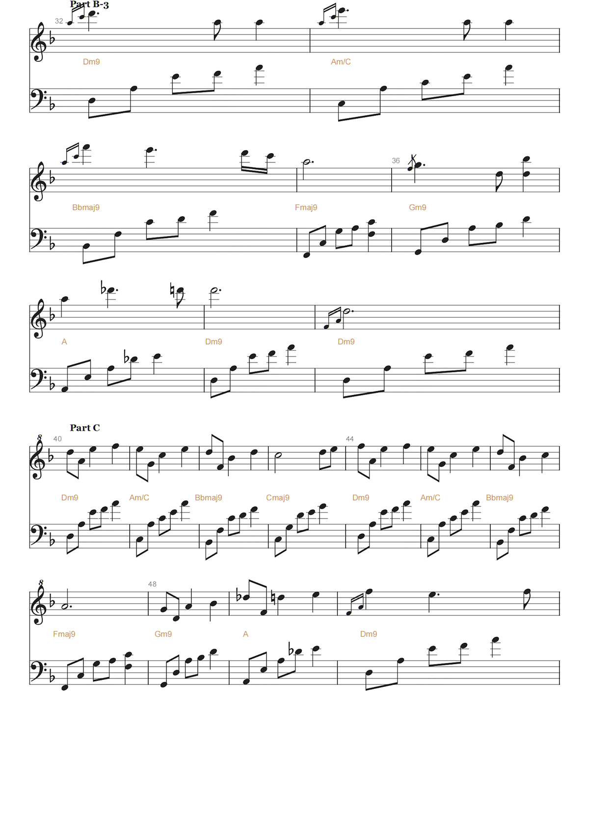 夜的钢琴曲二钢琴谱-石进-高清独奏五线谱 夜的钢琴曲二钢琴谱-石进-高清独奏五线谱