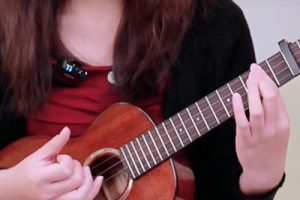 如果这就是爱情尤克里里谱-张靓颖-G调原版-附弹唱教学