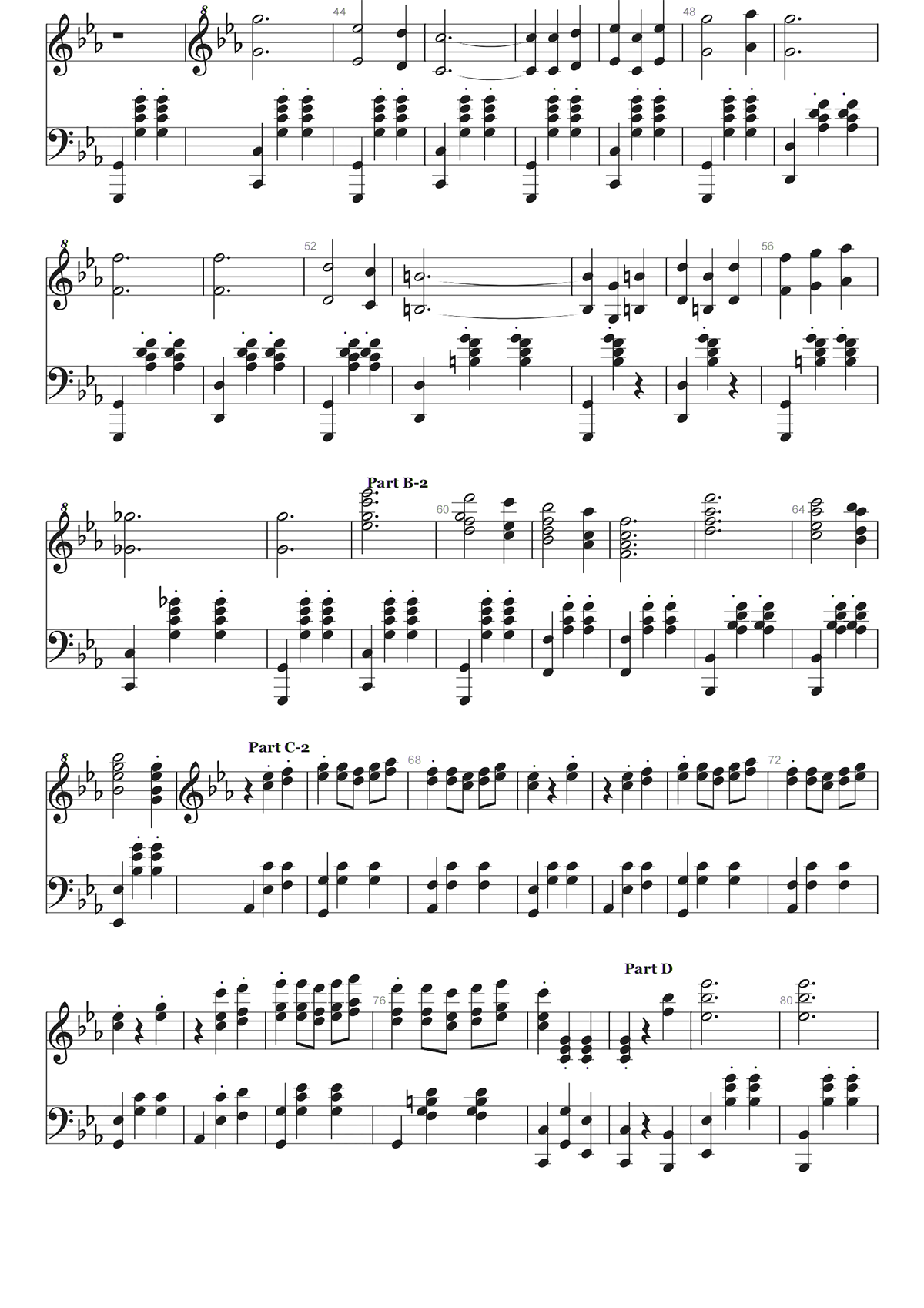 西班牙舞曲钢琴谱-肖斯塔科维奇-高清独奏五线谱 西班牙舞曲钢琴谱-肖斯塔科维奇-高清独奏五线谱