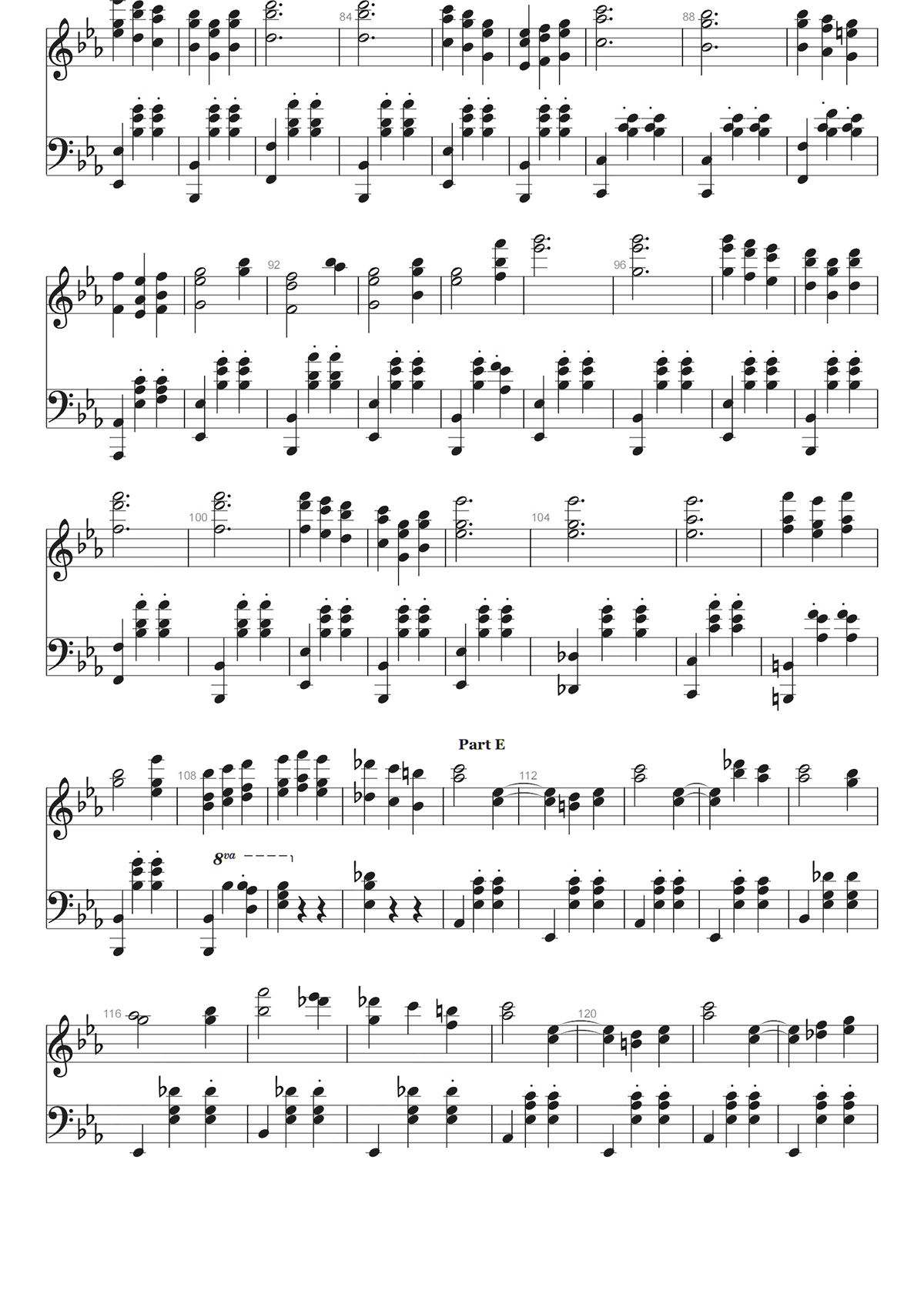 西班牙舞曲钢琴谱-肖斯塔科维奇-高清独奏五线谱 西班牙舞曲钢琴谱-肖斯塔科维奇-高清独奏五线谱