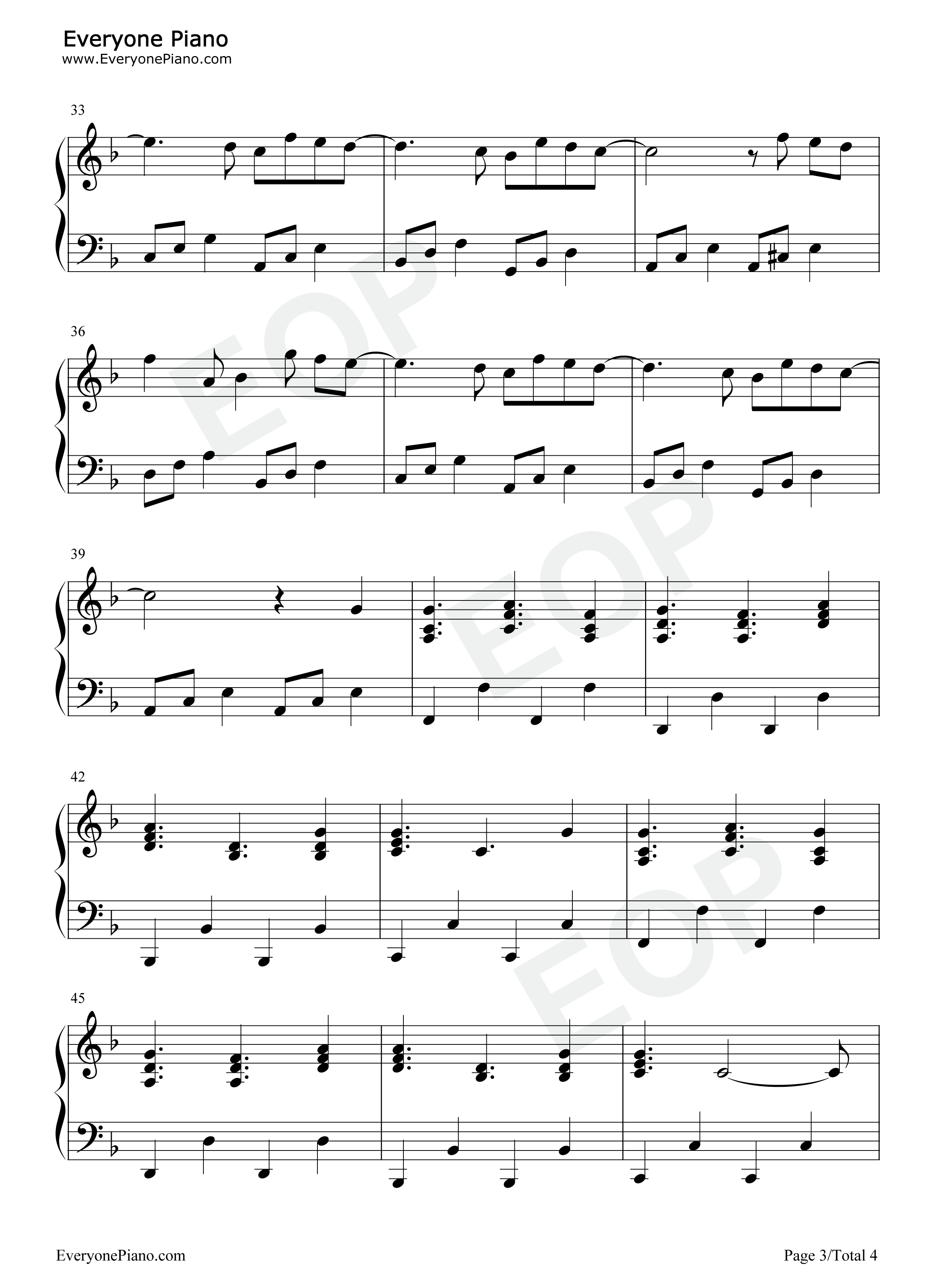 I Like Chopin钢琴谱-Gazebo-独奏五线谱 I Like Chopin钢琴谱-Gazebo-独奏五线谱