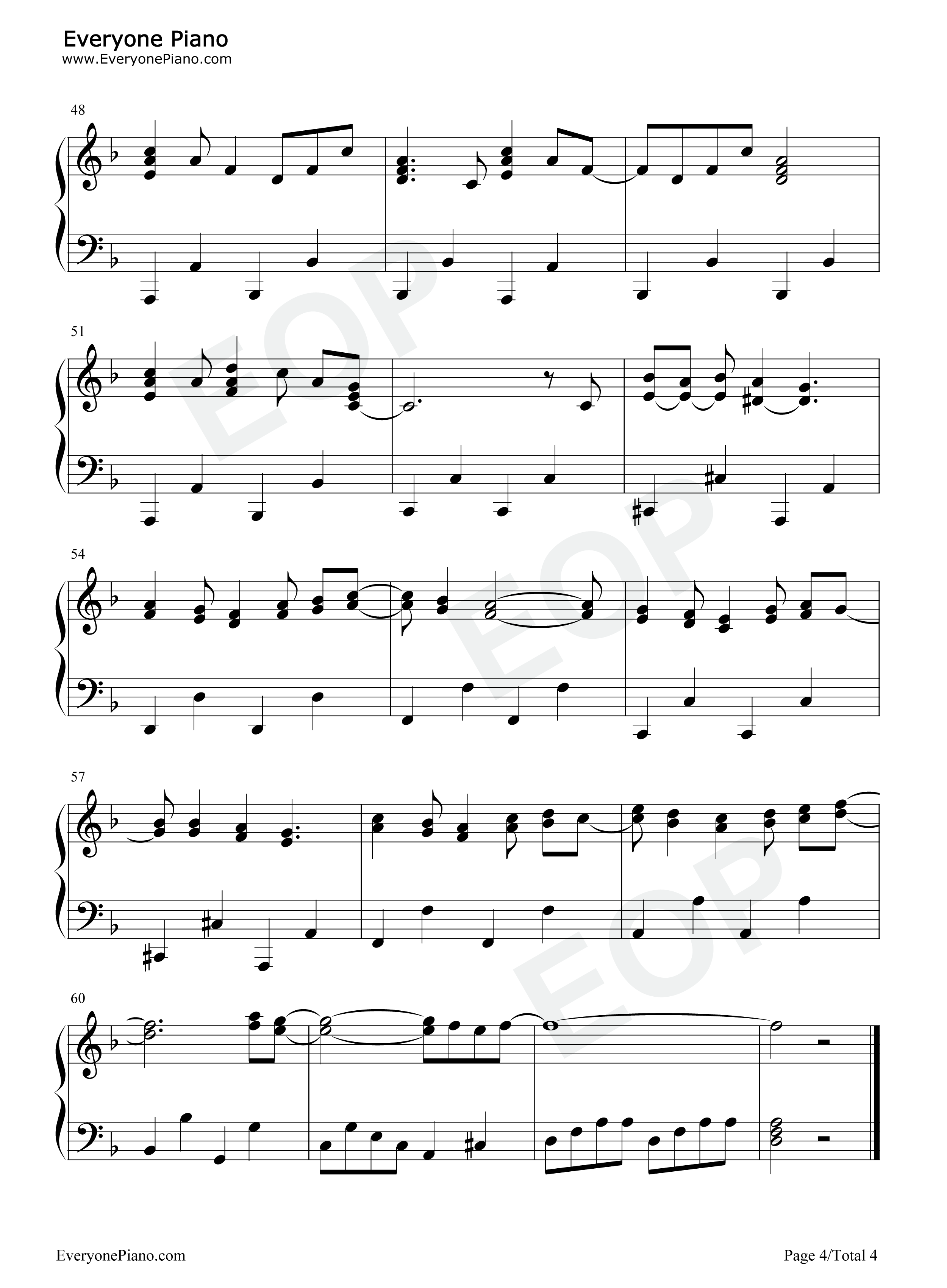 I Like Chopin钢琴谱-Gazebo-独奏五线谱 I Like Chopin钢琴谱-Gazebo-独奏五线谱