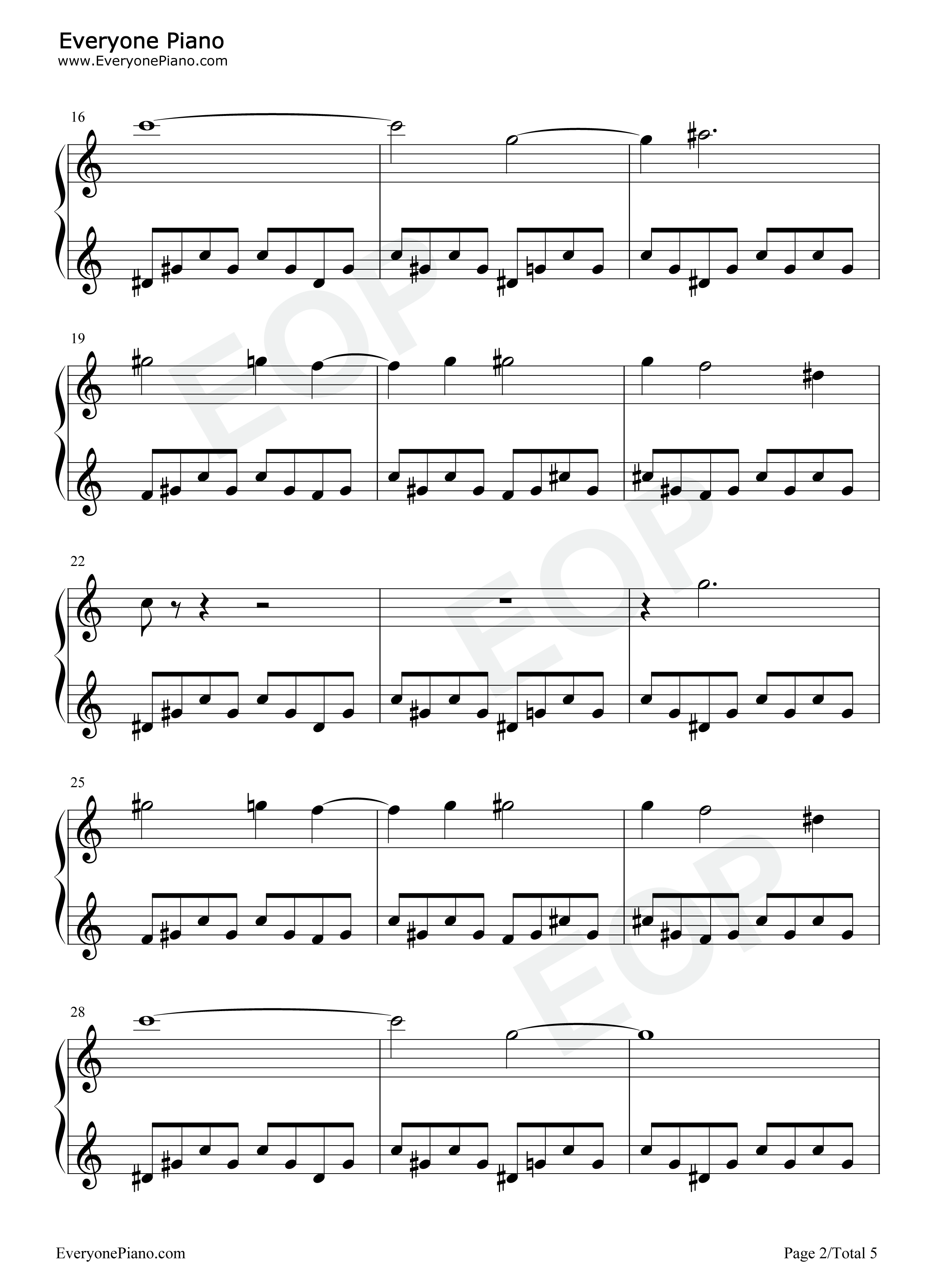 Happiness Does Not Wait钢琴谱-Ólafur Arnalds-独奏五线谱 Happiness Does Not Wait钢琴谱-Ólafur Arnalds-独奏五线谱